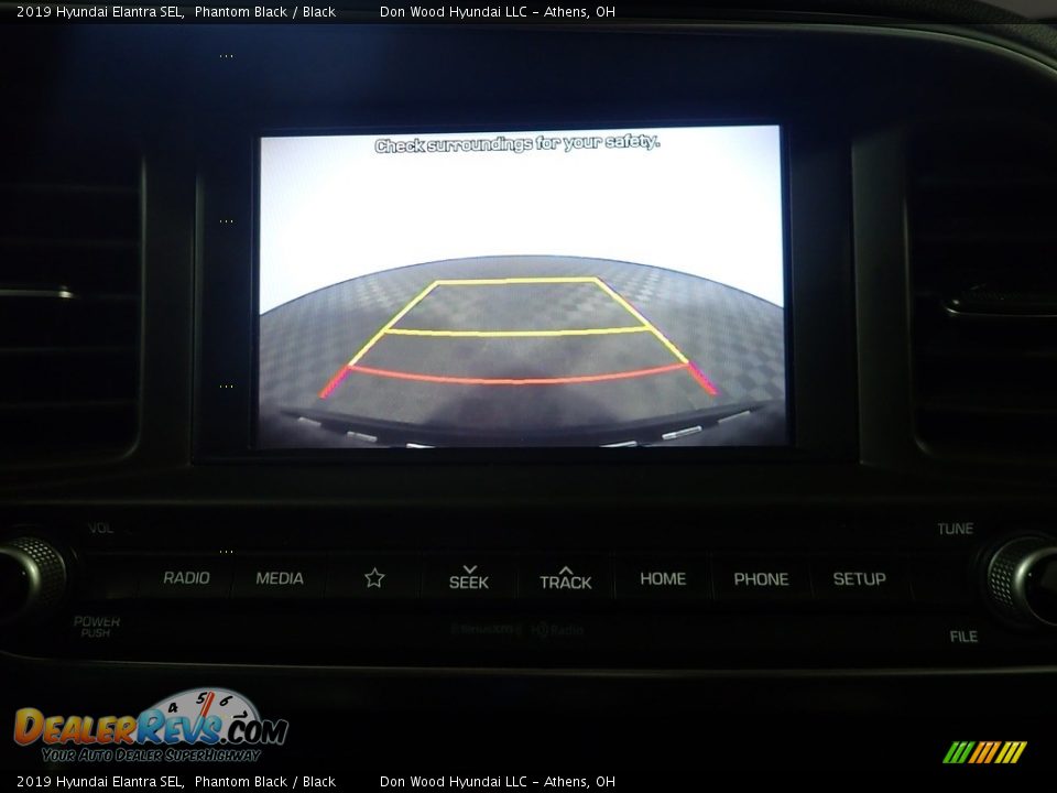 2019 Hyundai Elantra SEL Phantom Black / Black Photo #2
