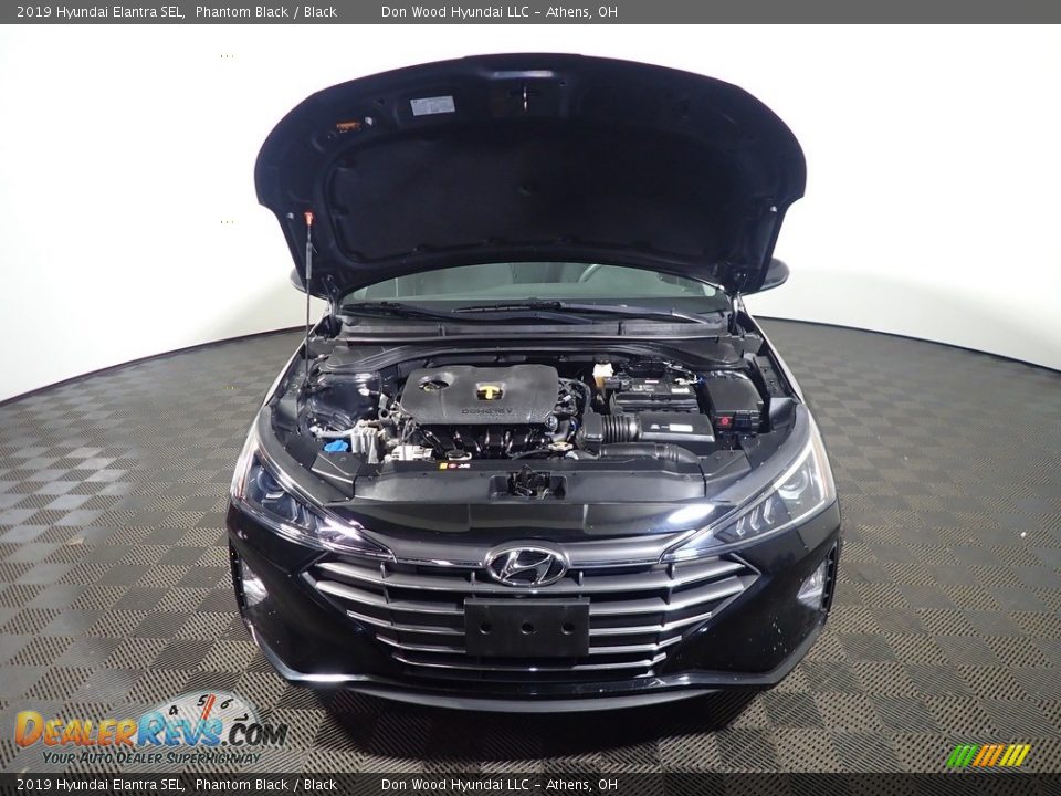 2019 Hyundai Elantra SEL Phantom Black / Black Photo #6