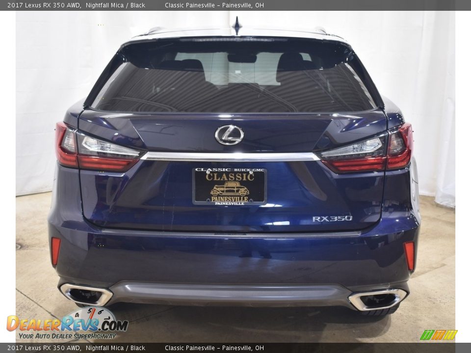 2017 Lexus RX 350 AWD Nightfall Mica / Black Photo #3