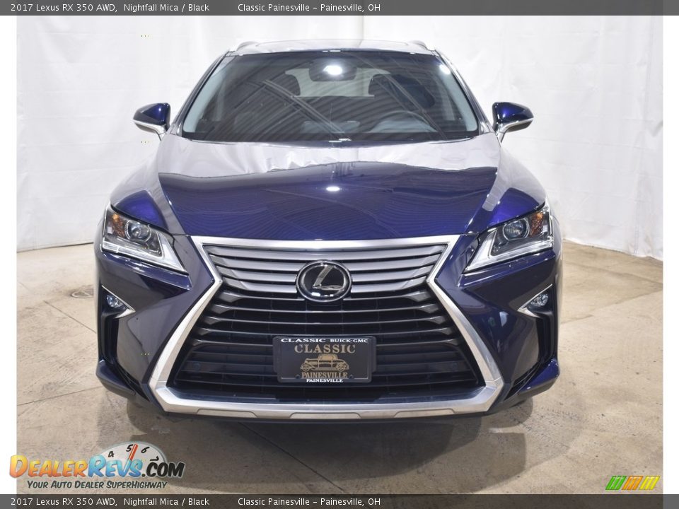 2017 Lexus RX 350 AWD Nightfall Mica / Black Photo #4