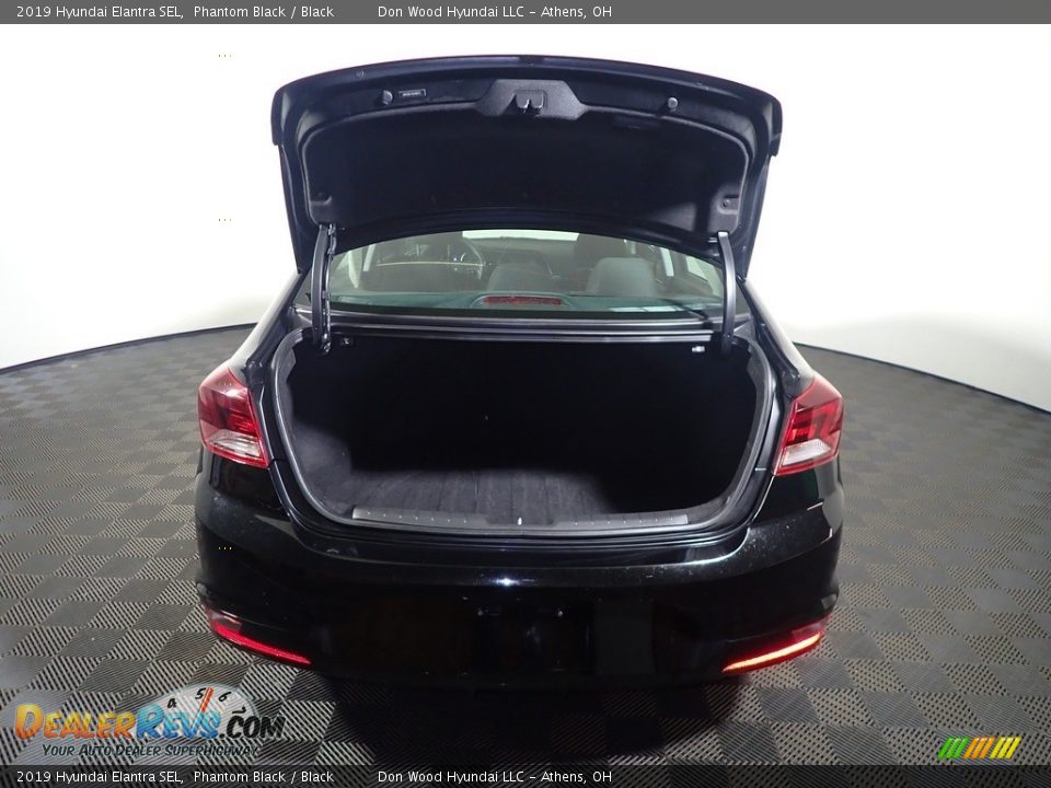 2019 Hyundai Elantra SEL Phantom Black / Black Photo #14