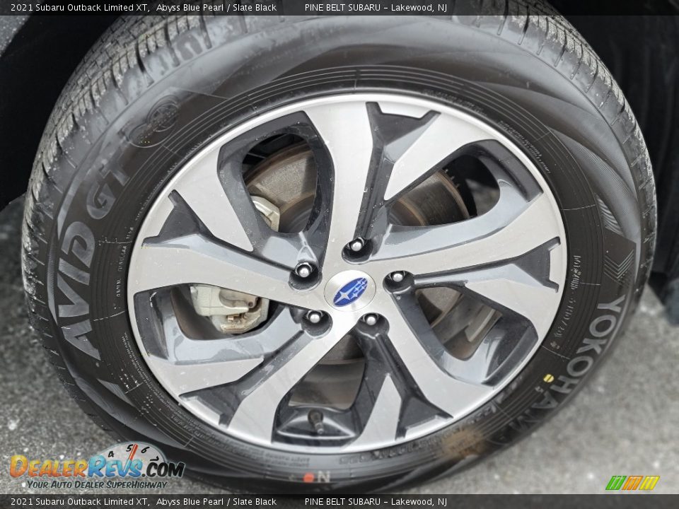 2021 Subaru Outback Limited XT Abyss Blue Pearl / Slate Black Photo #25