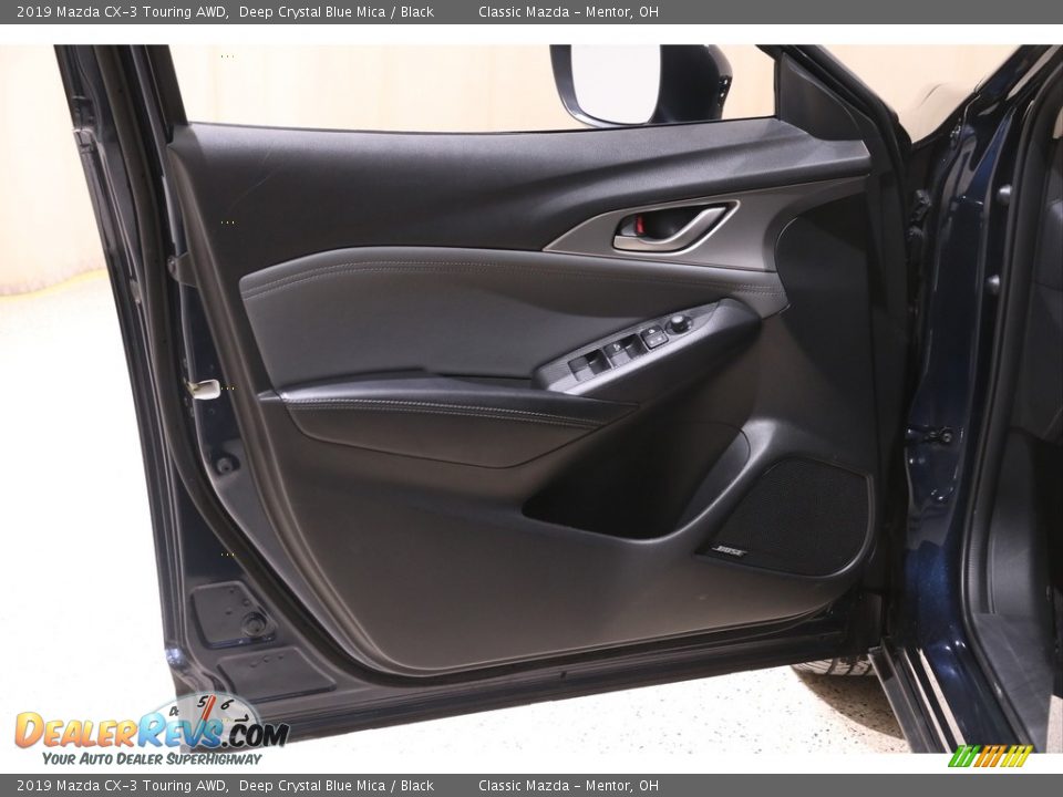 2019 Mazda CX-3 Touring AWD Deep Crystal Blue Mica / Black Photo #4