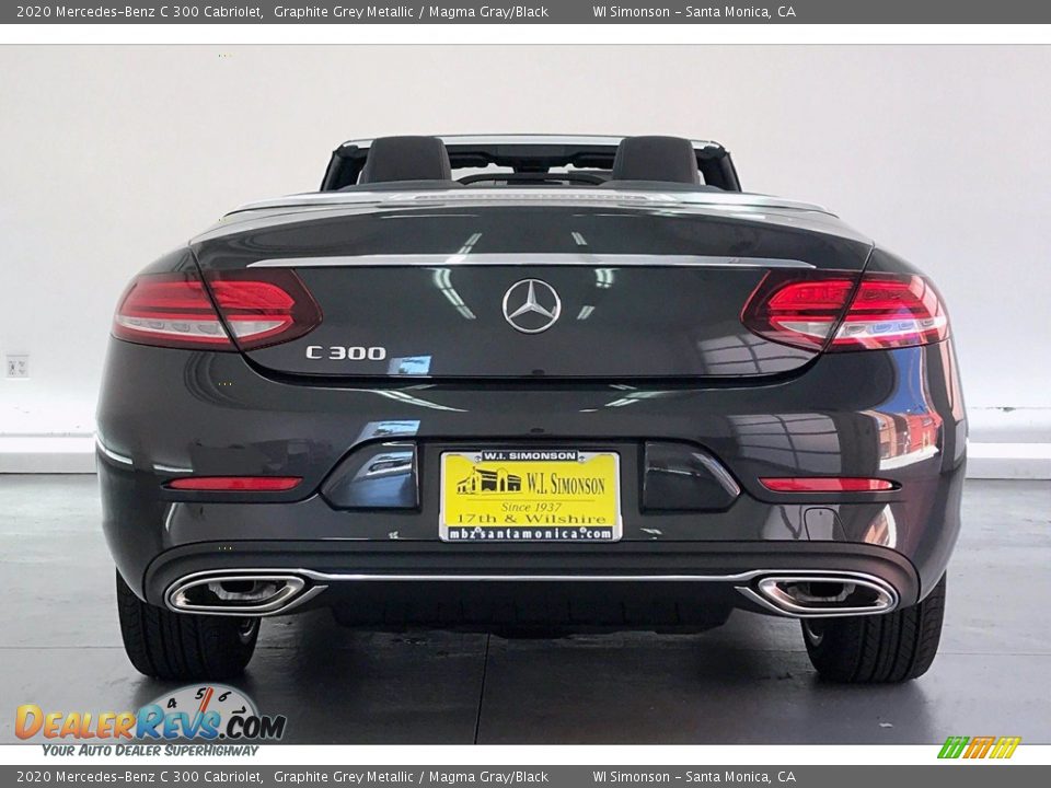 2020 Mercedes-Benz C 300 Cabriolet Graphite Grey Metallic / Magma Gray/Black Photo #3