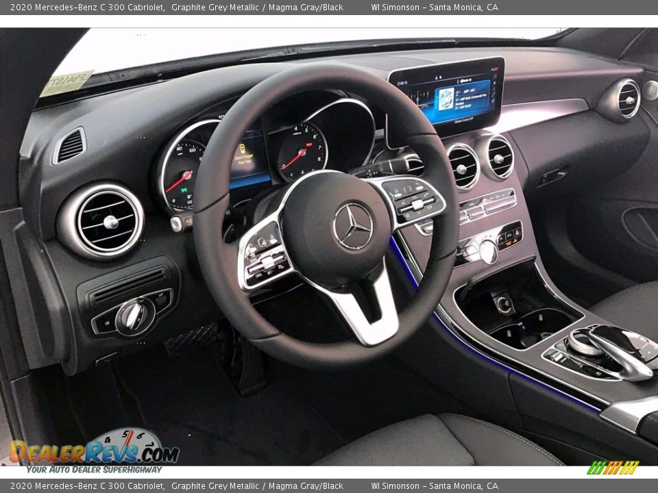 2020 Mercedes-Benz C 300 Cabriolet Graphite Grey Metallic / Magma Gray/Black Photo #4