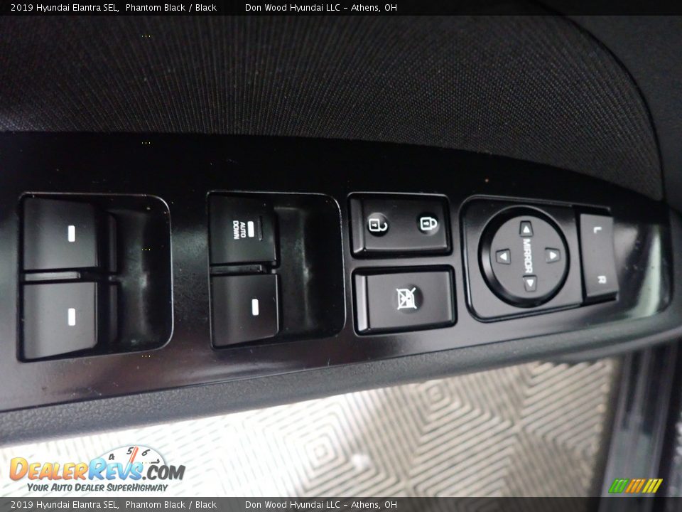 2019 Hyundai Elantra SEL Phantom Black / Black Photo #21