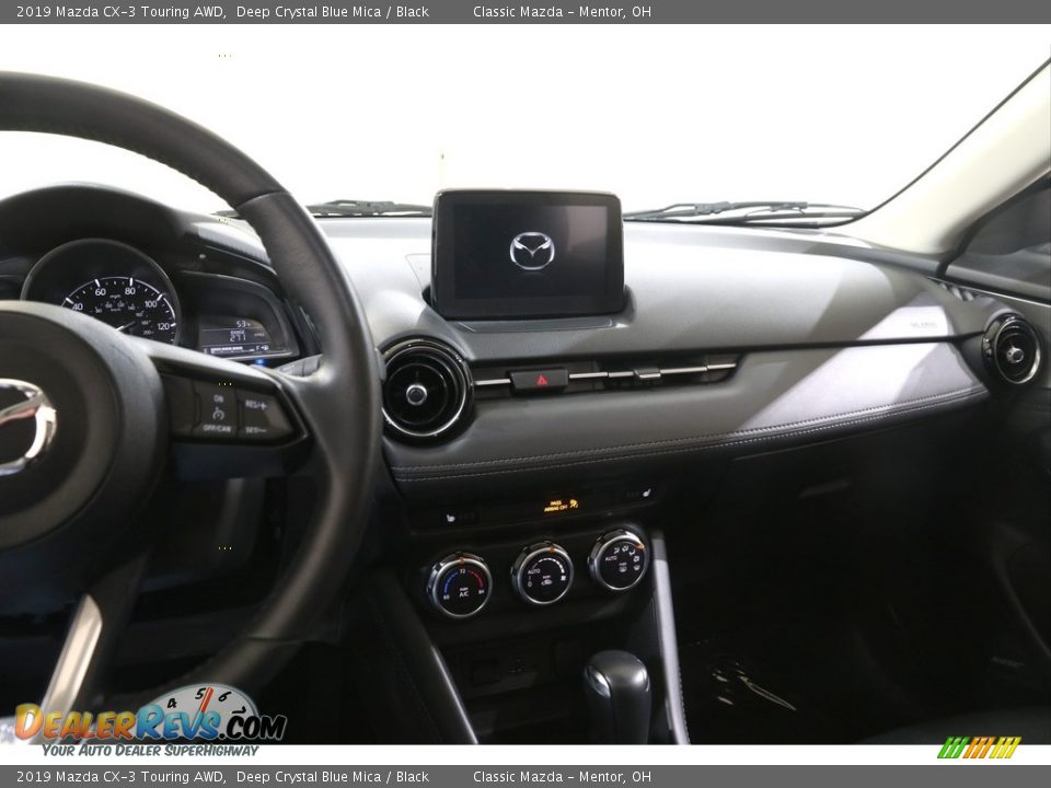 2019 Mazda CX-3 Touring AWD Deep Crystal Blue Mica / Black Photo #9