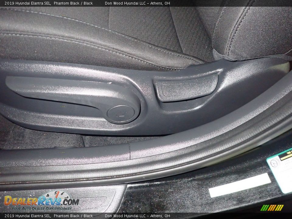 2019 Hyundai Elantra SEL Phantom Black / Black Photo #23