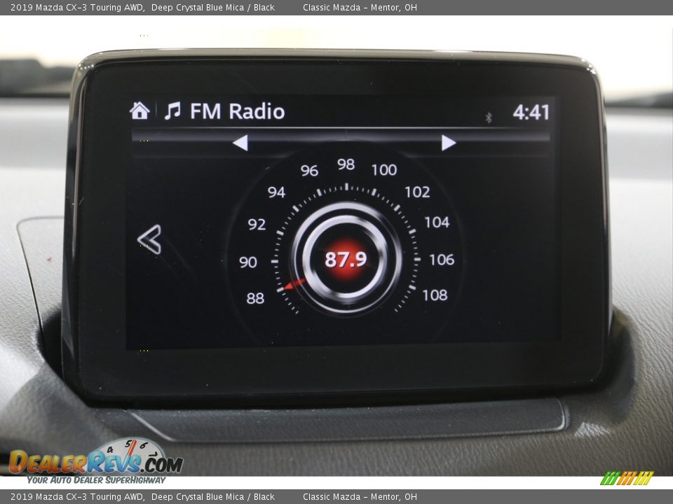 2019 Mazda CX-3 Touring AWD Deep Crystal Blue Mica / Black Photo #11