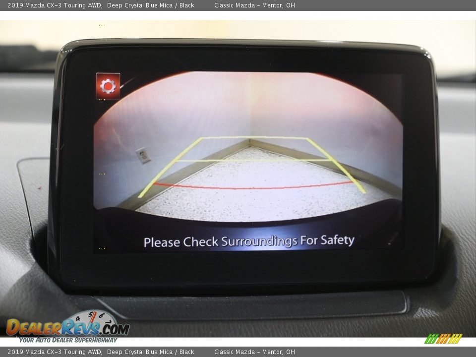 2019 Mazda CX-3 Touring AWD Deep Crystal Blue Mica / Black Photo #12