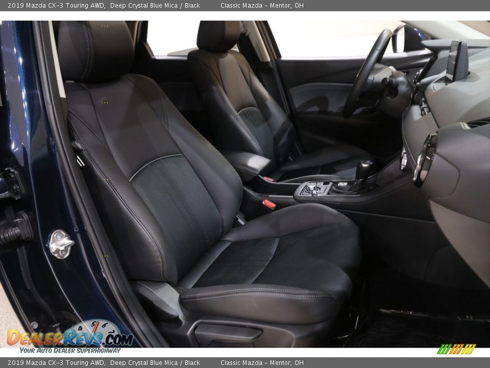 2019 Mazda CX-3 Touring AWD Deep Crystal Blue Mica / Black Photo #14
