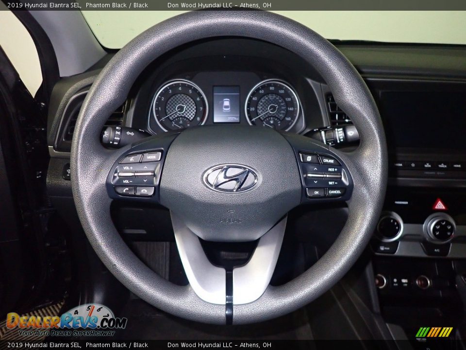 2019 Hyundai Elantra SEL Phantom Black / Black Photo #27