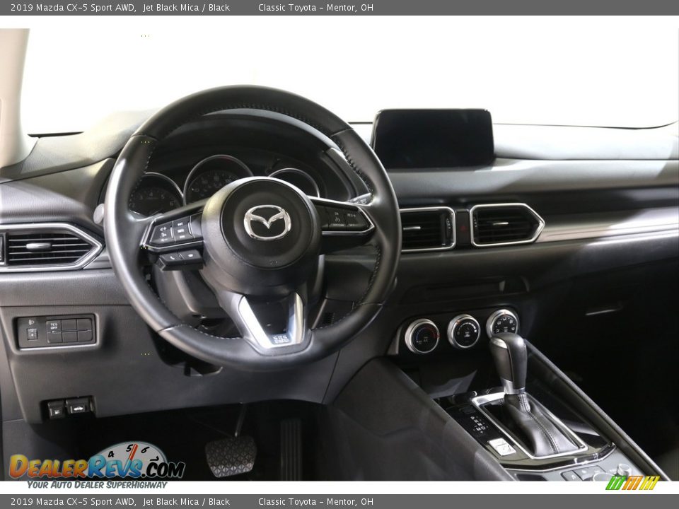 2019 Mazda CX-5 Sport AWD Jet Black Mica / Black Photo #6