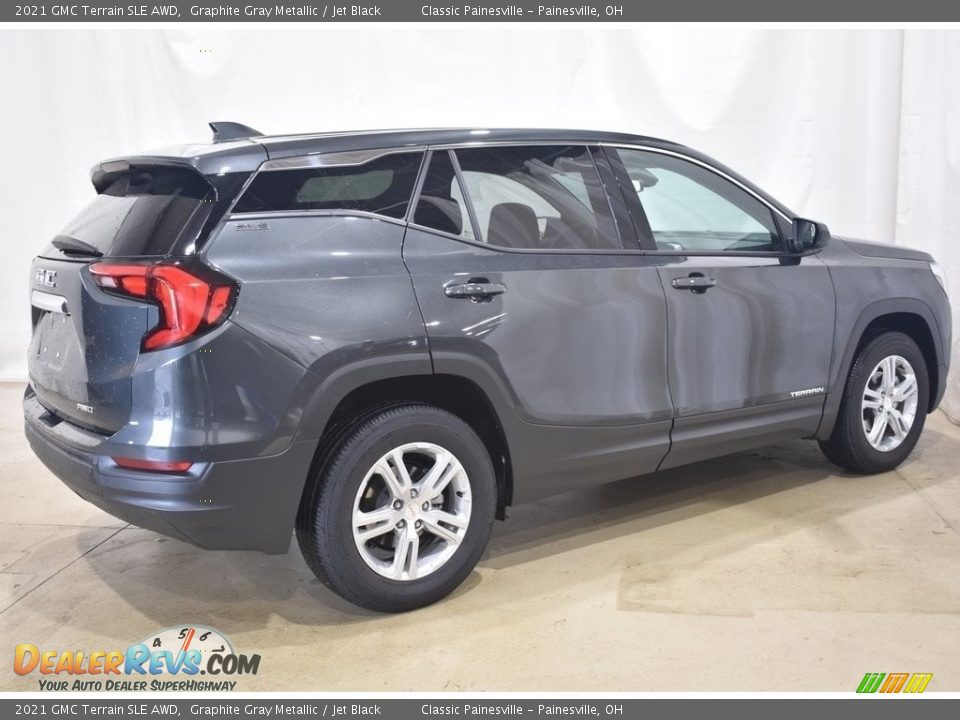 2021 GMC Terrain SLE AWD Graphite Gray Metallic / Jet Black Photo #2