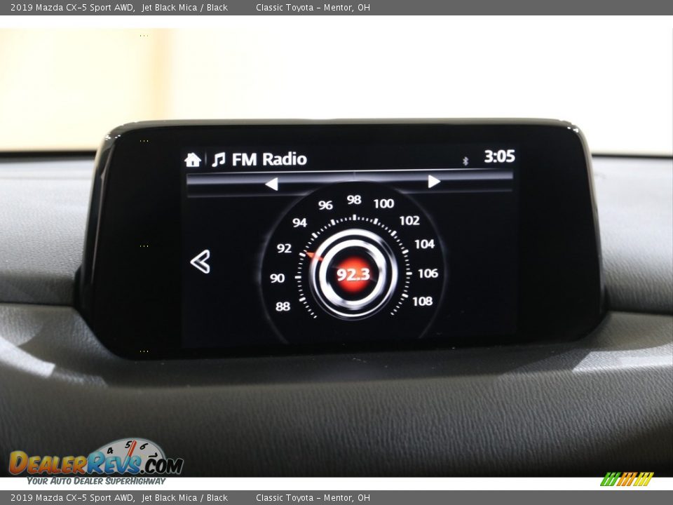 2019 Mazda CX-5 Sport AWD Jet Black Mica / Black Photo #12