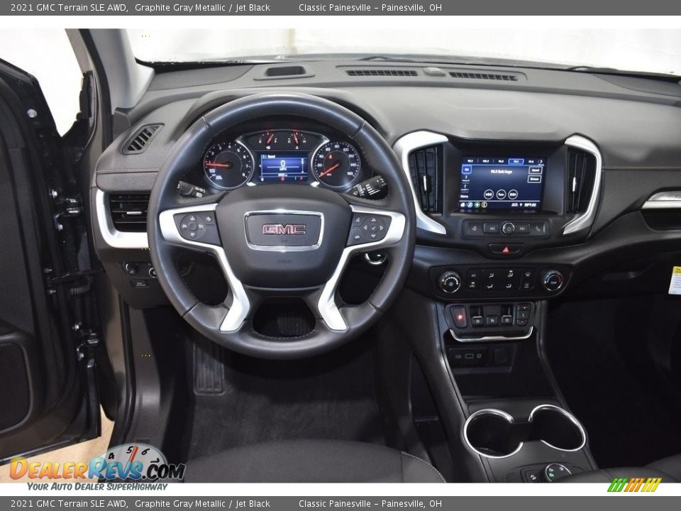 2021 GMC Terrain SLE AWD Graphite Gray Metallic / Jet Black Photo #10