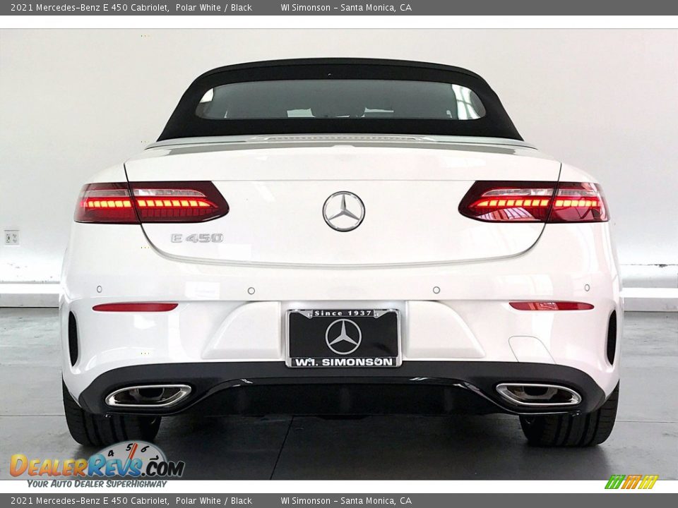 2021 Mercedes-Benz E 450 Cabriolet Polar White / Black Photo #3