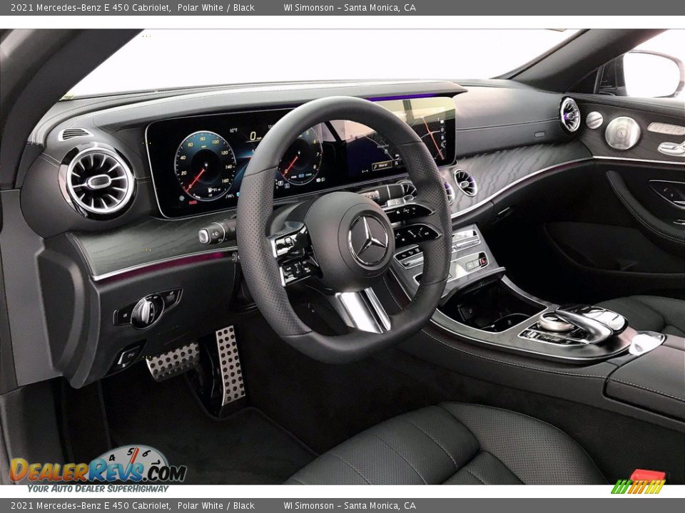 2021 Mercedes-Benz E 450 Cabriolet Polar White / Black Photo #4