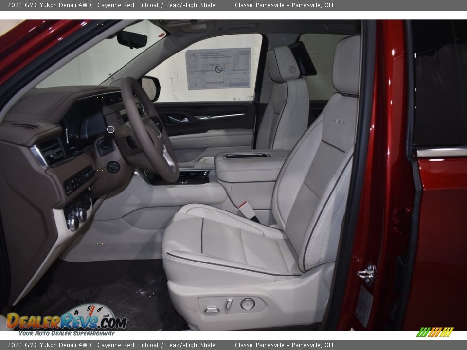 2021 GMC Yukon Denali 4WD Cayenne Red Tintcoat / Teak/­Light Shale Photo #7