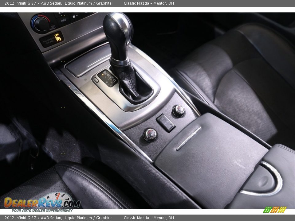2012 Infiniti G 37 x AWD Sedan Liquid Platinum / Graphite Photo #13
