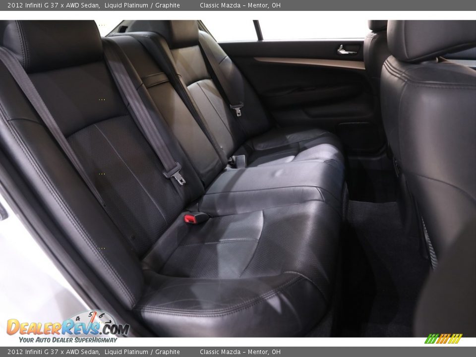 2012 Infiniti G 37 x AWD Sedan Liquid Platinum / Graphite Photo #16