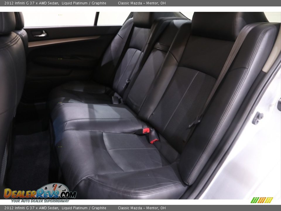 2012 Infiniti G 37 x AWD Sedan Liquid Platinum / Graphite Photo #17