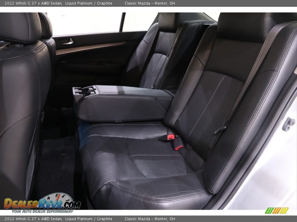 2012 Infiniti G 37 x AWD Sedan Liquid Platinum / Graphite Photo #18