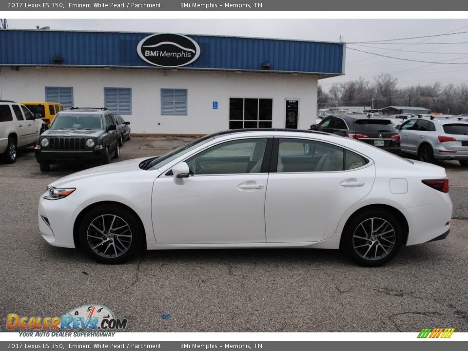 2017 Lexus ES 350 Eminent White Pearl / Parchment Photo #2