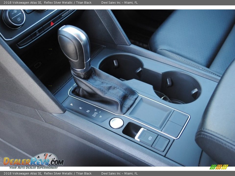 2018 Volkswagen Atlas SE Reflex Silver Metallic / Titan Black Photo #14