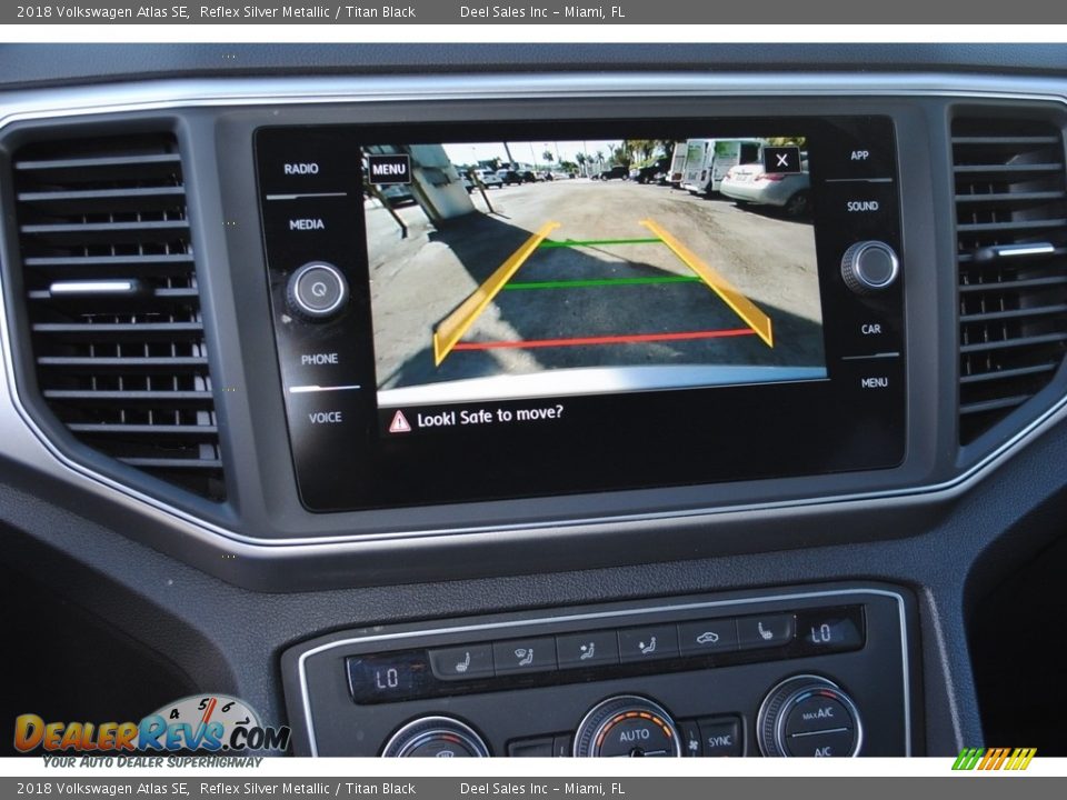 2018 Volkswagen Atlas SE Reflex Silver Metallic / Titan Black Photo #15