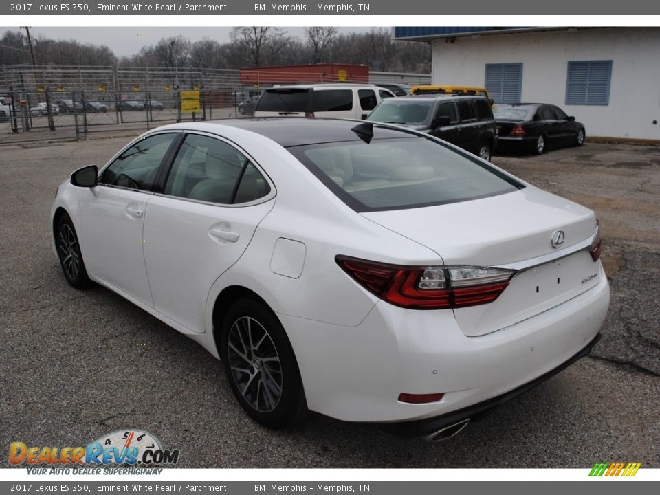 2017 Lexus ES 350 Eminent White Pearl / Parchment Photo #3