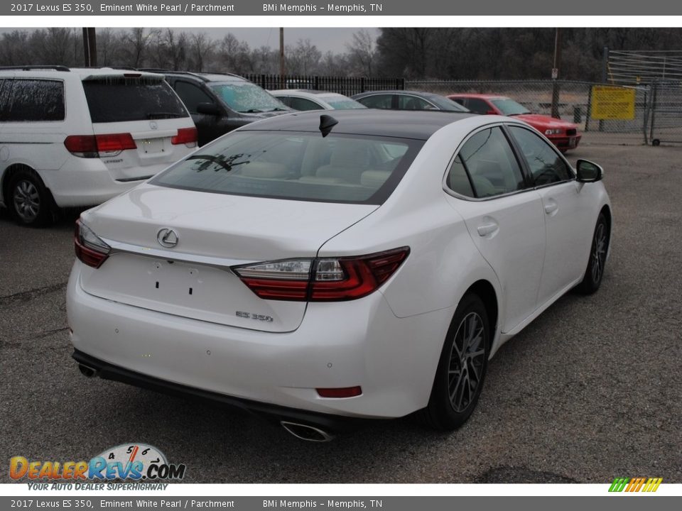 2017 Lexus ES 350 Eminent White Pearl / Parchment Photo #5