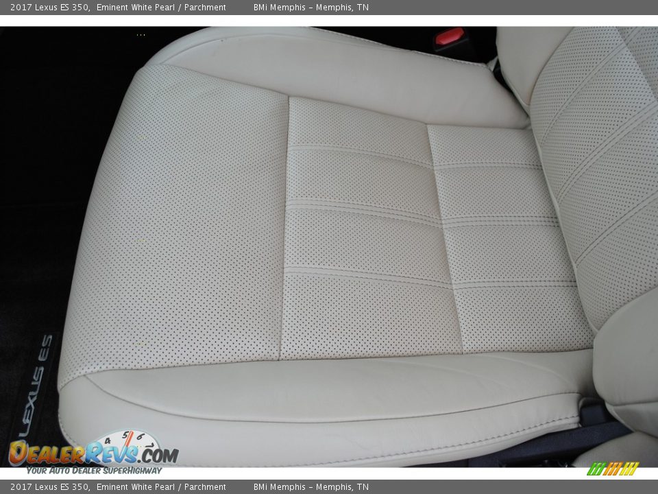 2017 Lexus ES 350 Eminent White Pearl / Parchment Photo #12