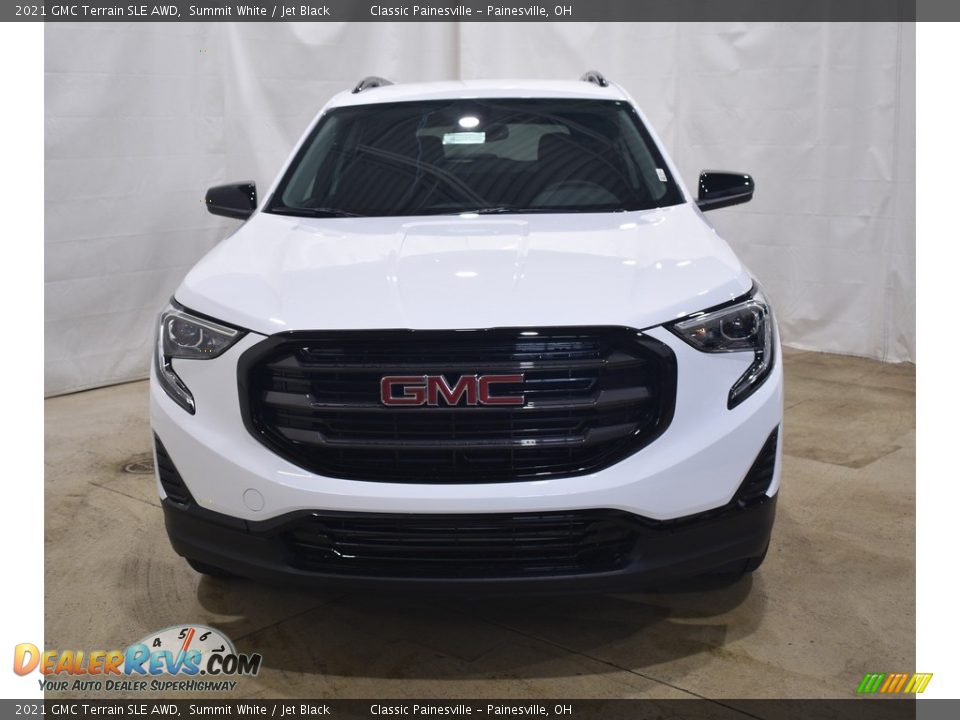 2021 GMC Terrain SLE AWD Summit White / Jet Black Photo #4