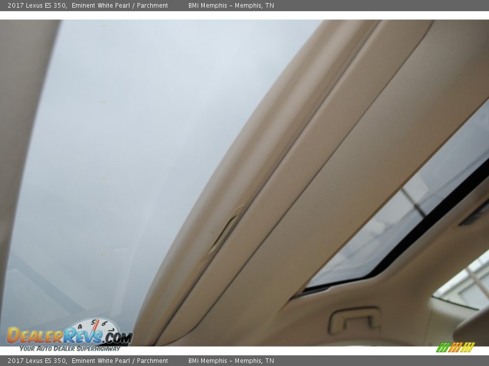 2017 Lexus ES 350 Eminent White Pearl / Parchment Photo #25