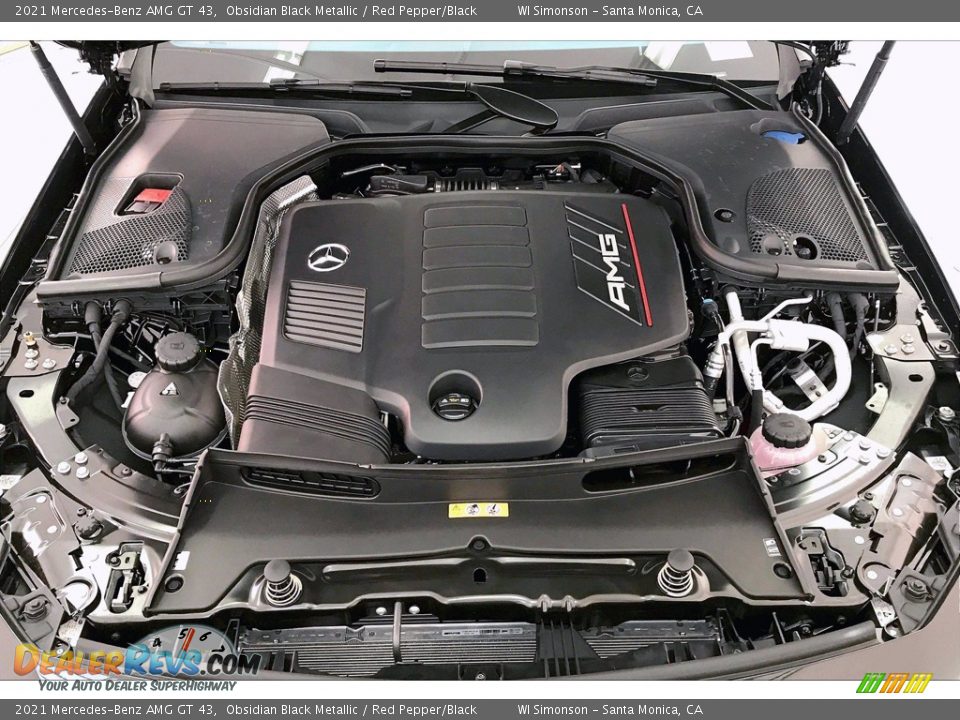2021 Mercedes-Benz AMG GT 43 3.0 Liter AMG Twin-Scroll Turbocharged DOHC 24-Valve VVT Inline 6 Cylinder Engine Photo #8