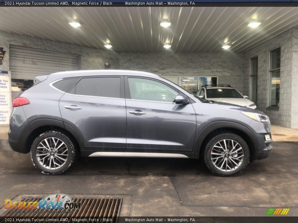 2021 Hyundai Tucson Limited AWD Magnetic Force / Black Photo #2