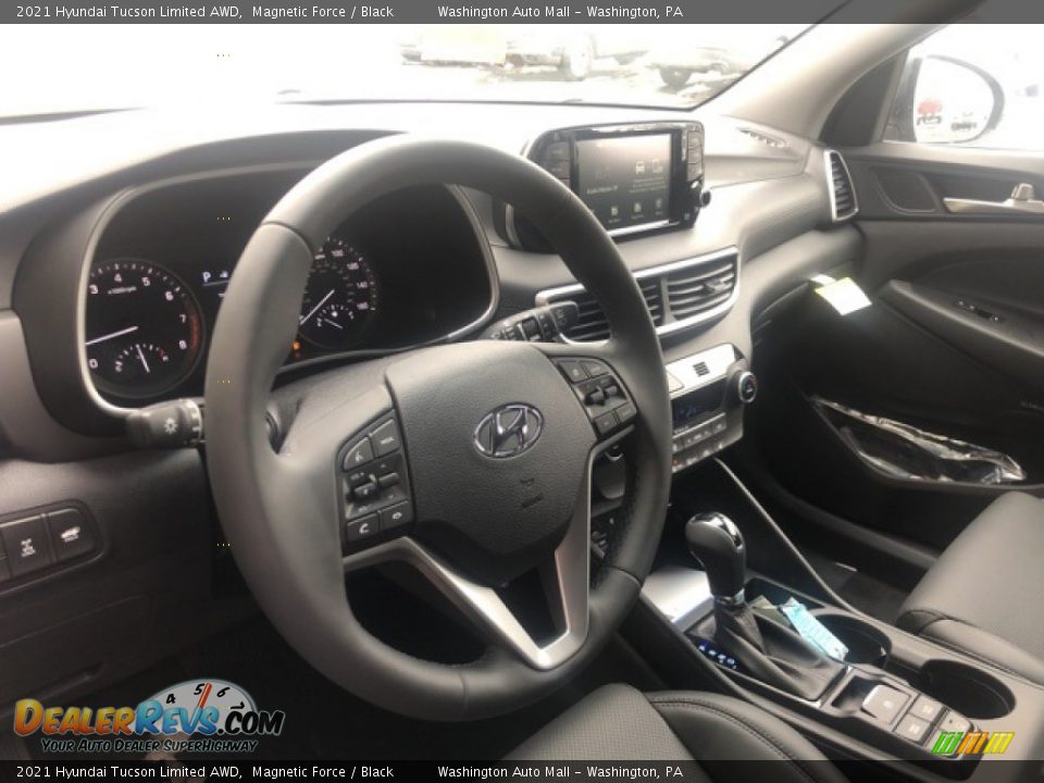 2021 Hyundai Tucson Limited AWD Magnetic Force / Black Photo #4