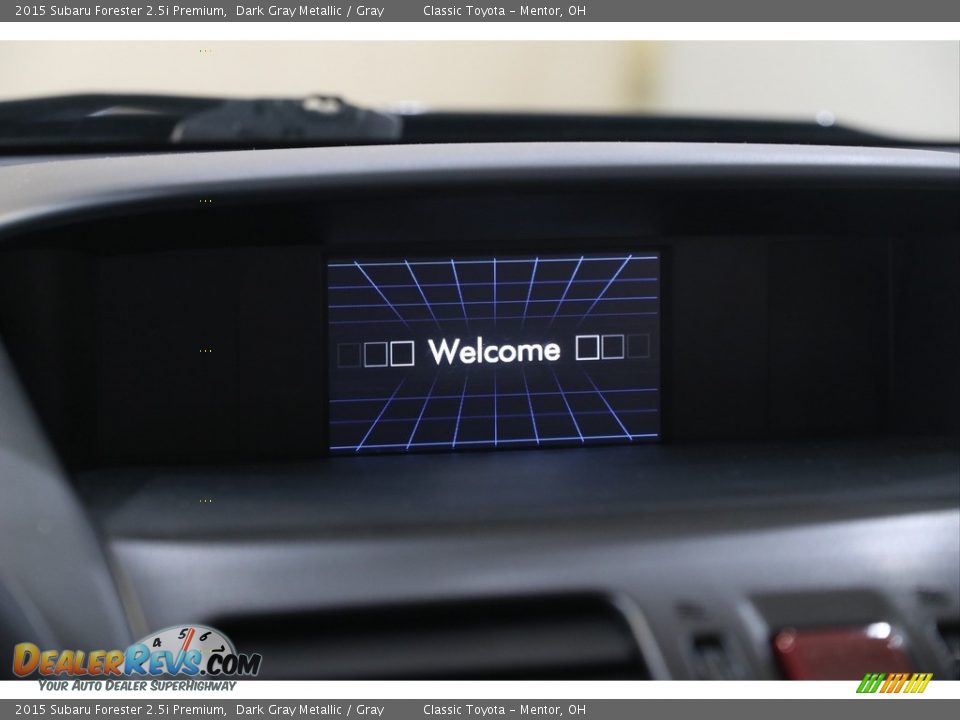 2015 Subaru Forester 2.5i Premium Dark Gray Metallic / Gray Photo #10