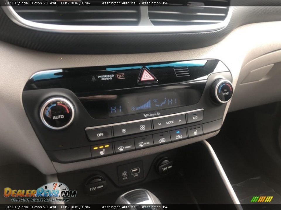 2021 Hyundai Tucson SEL AWD Dusk Blue / Gray Photo #8