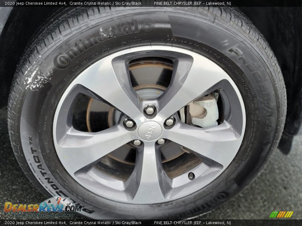 2020 Jeep Cherokee Limited 4x4 Granite Crystal Metallic / Ski Gray/Black Photo #22