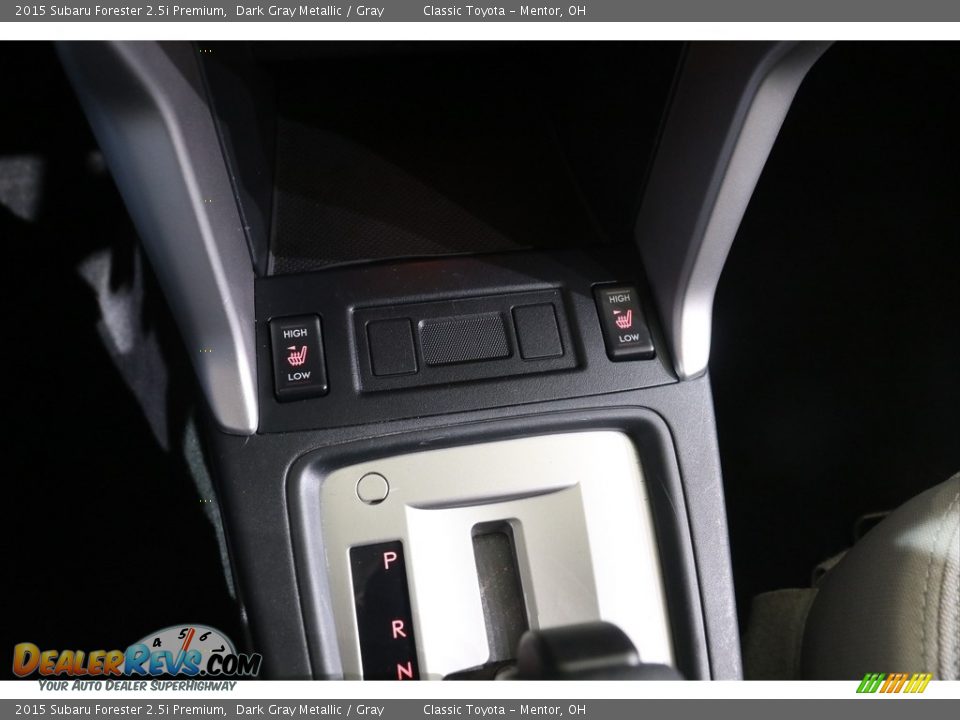 2015 Subaru Forester 2.5i Premium Dark Gray Metallic / Gray Photo #14