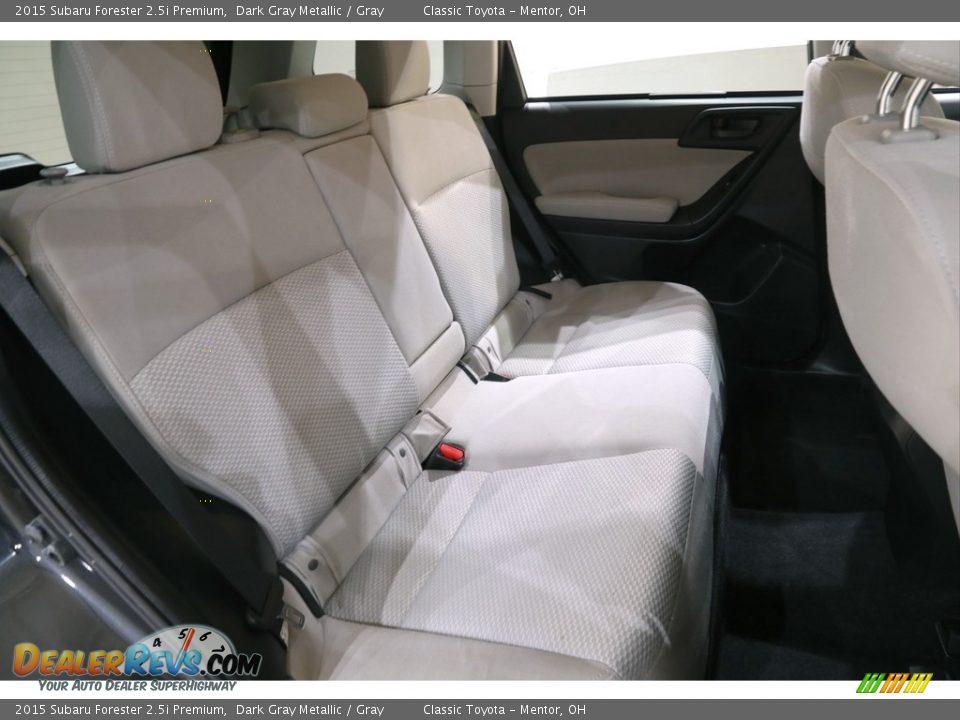 2015 Subaru Forester 2.5i Premium Dark Gray Metallic / Gray Photo #16
