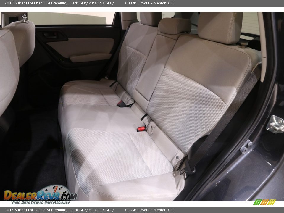 2015 Subaru Forester 2.5i Premium Dark Gray Metallic / Gray Photo #17