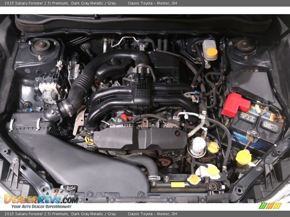 2015 Subaru Forester 2.5i Premium Dark Gray Metallic / Gray Photo #19