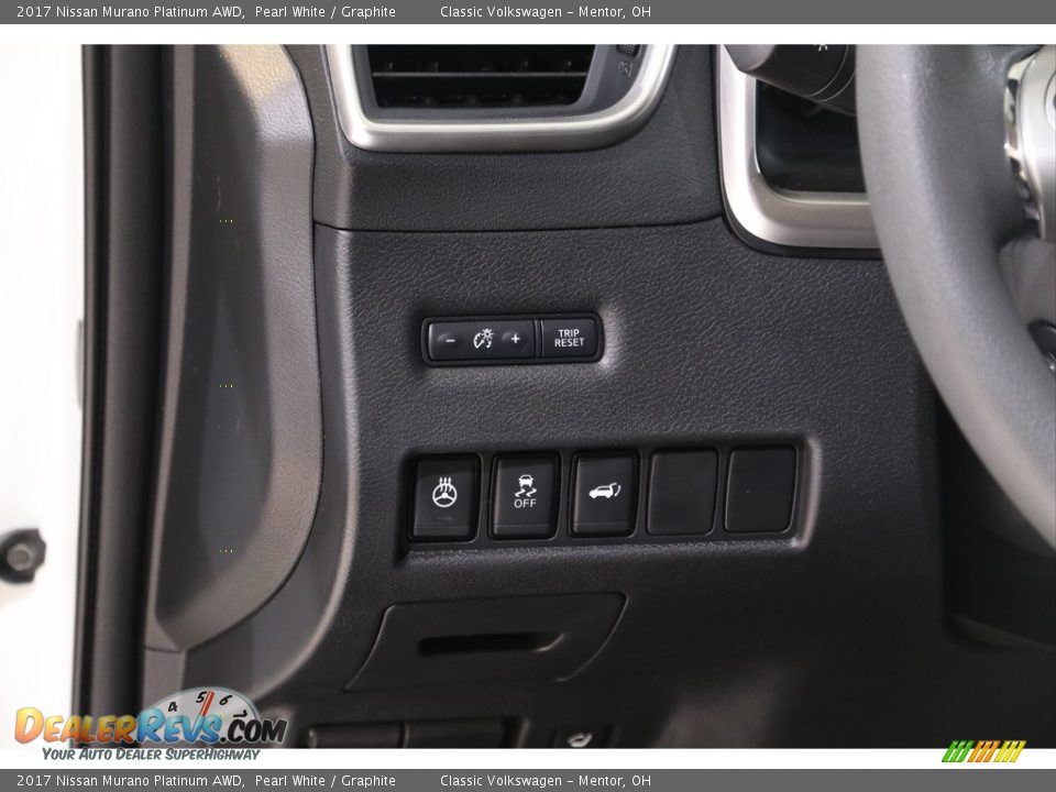 2017 Nissan Murano Platinum AWD Pearl White / Graphite Photo #6