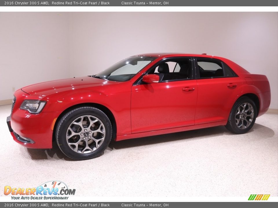 2016 Chrysler 300 S AWD Redline Red Tri-Coat Pearl / Black Photo #3