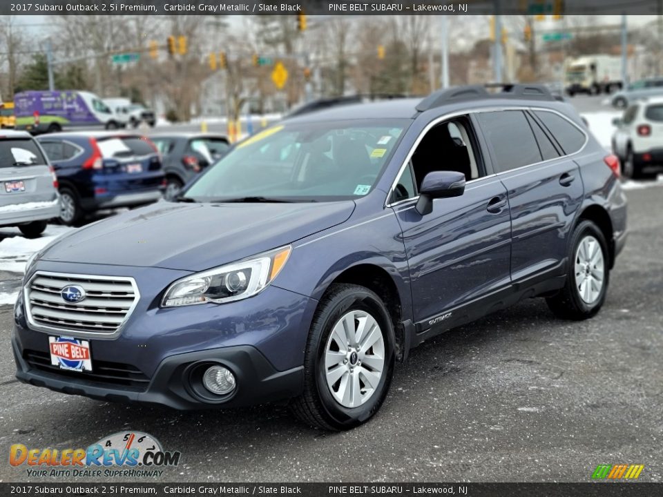 2017 Subaru Outback 2.5i Premium Carbide Gray Metallic / Slate Black Photo #9