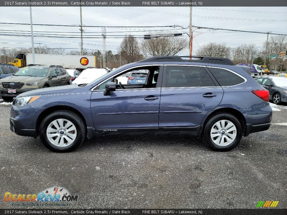 2017 Subaru Outback 2.5i Premium Carbide Gray Metallic / Slate Black Photo #10