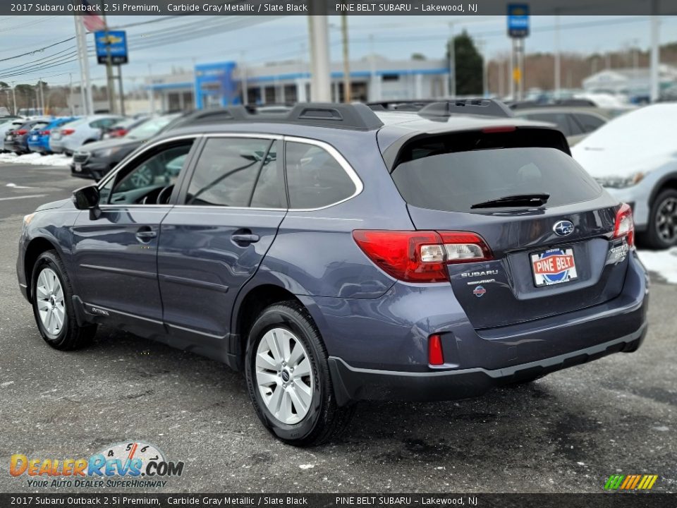 2017 Subaru Outback 2.5i Premium Carbide Gray Metallic / Slate Black Photo #11